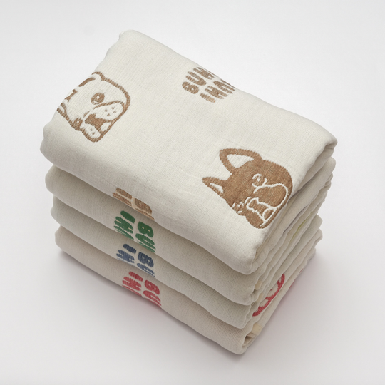 Blimp ガーゼブランケット フレンチブルドッグ 新品 ブリンプ 4BUHI GAUZE BLANKET – フレンチブルドッグ服 BLIMP ブリンプ