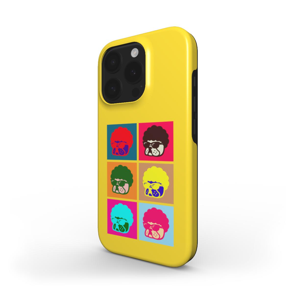 POP AFRO iPhone Shell Case