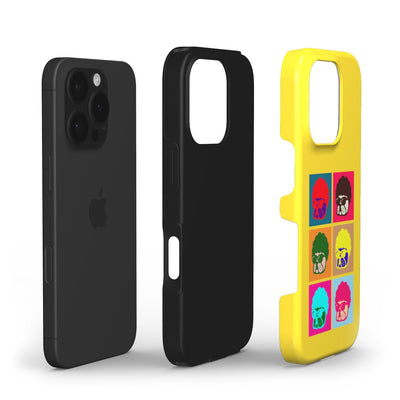 POP AFRO iPhone Shell Case