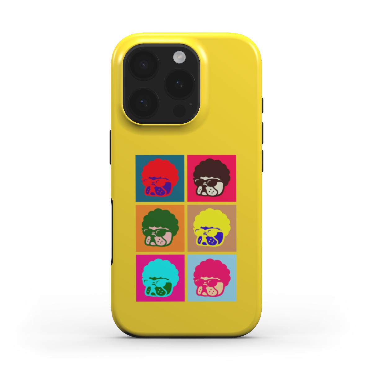 POP AFRO iPhone Shell Case