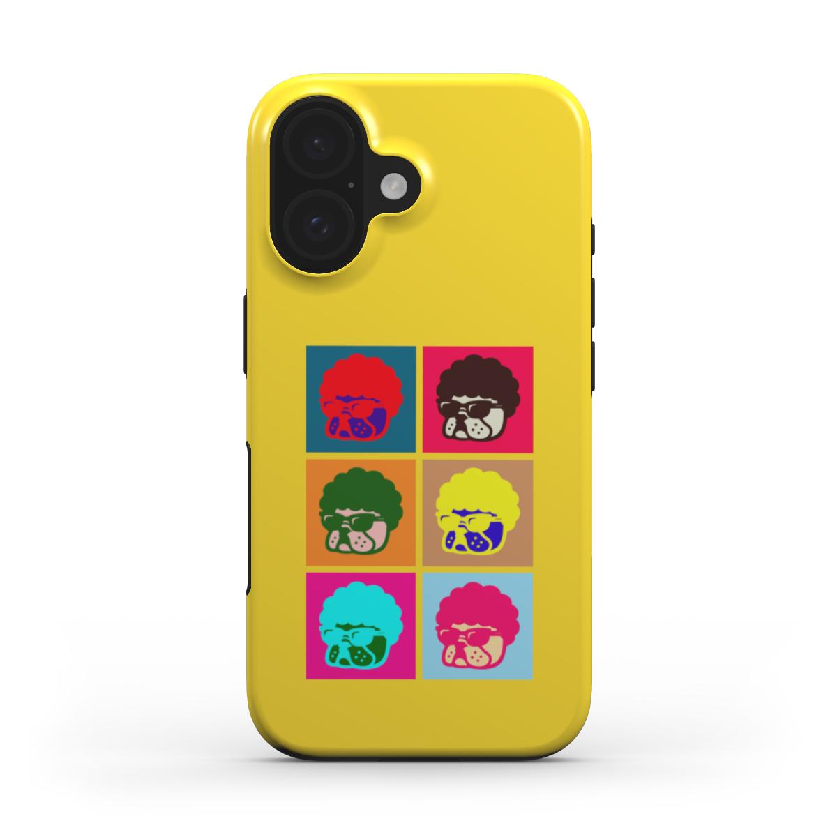POP AFRO iPhone Shell Case