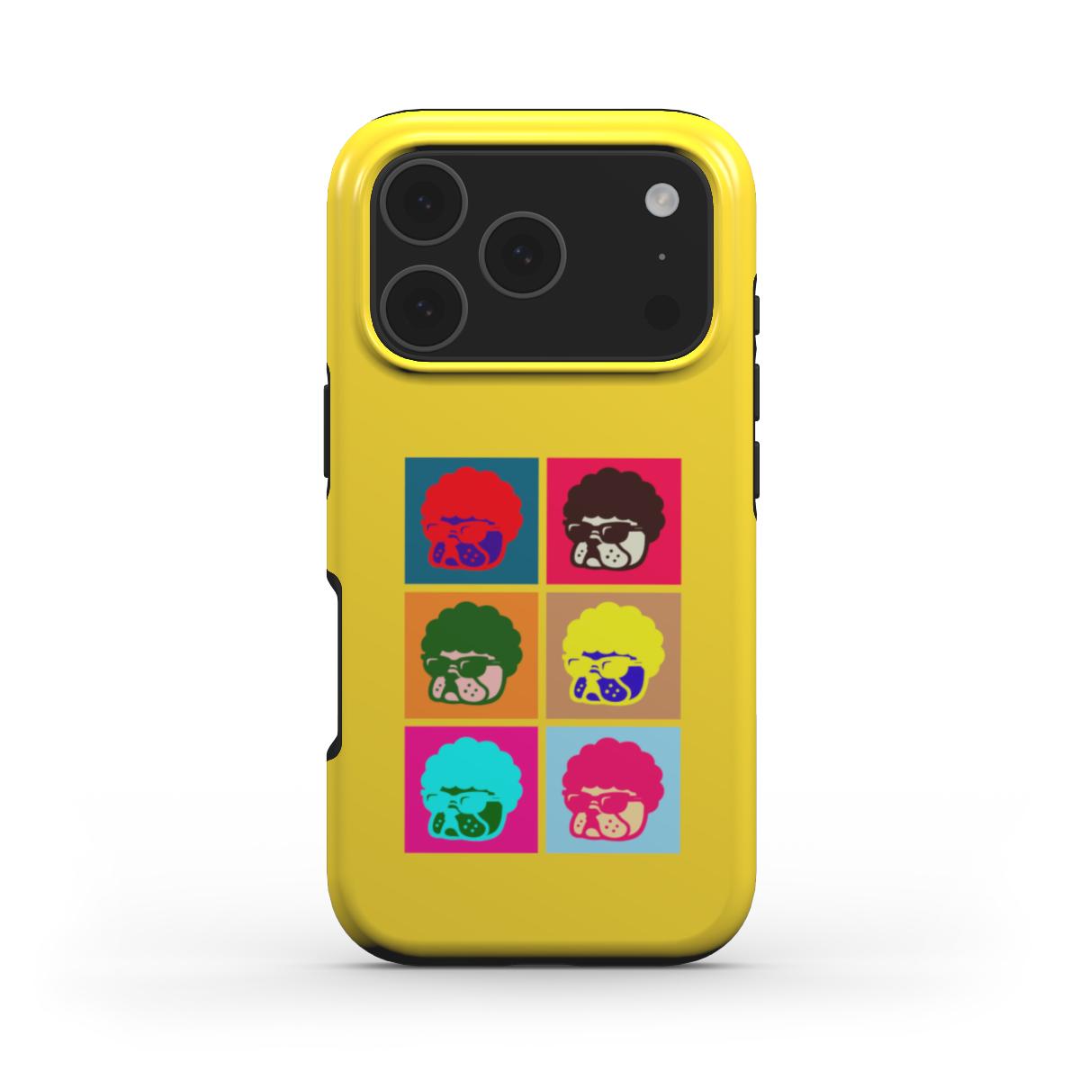 POP AFRO iPhone Shell Case
