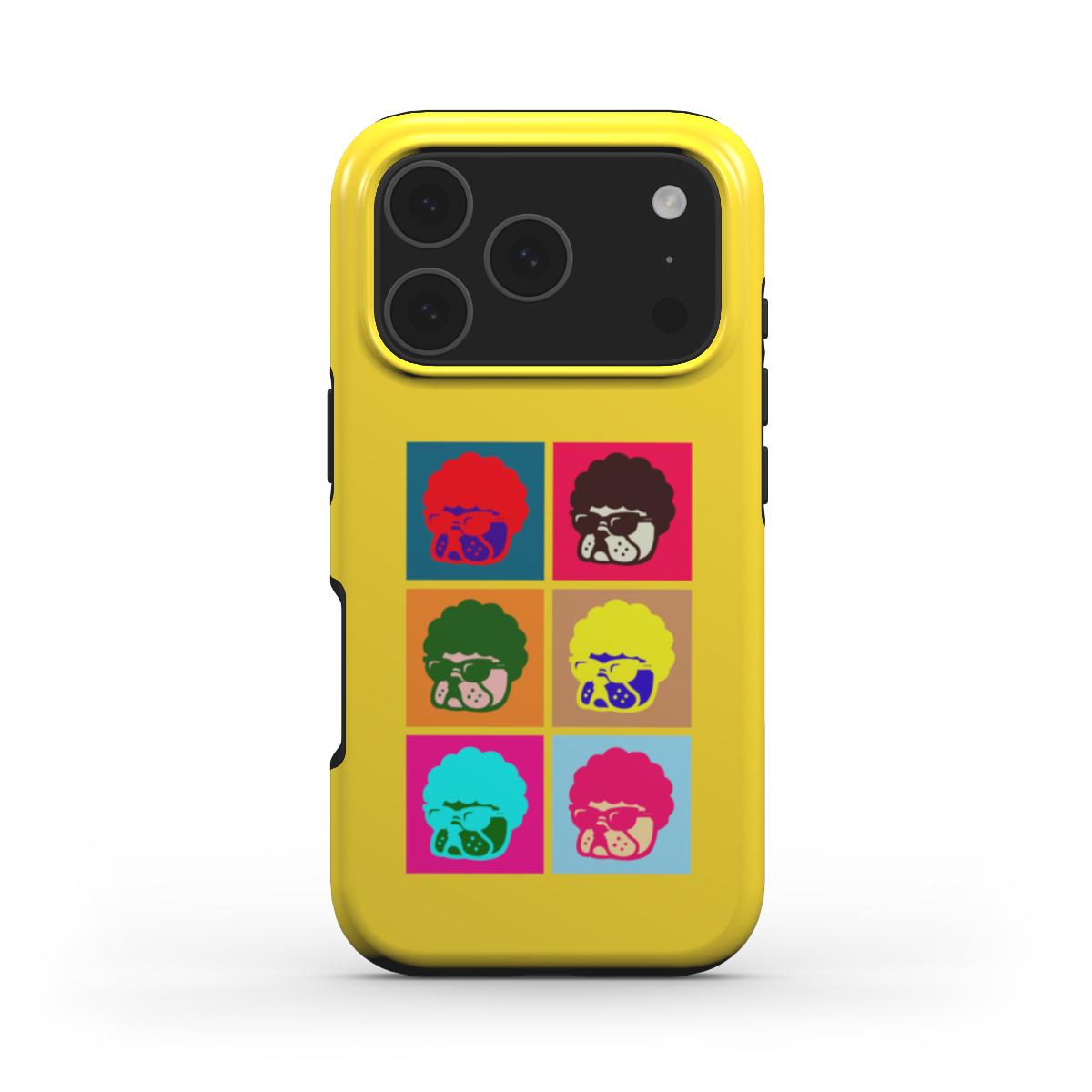 POP AFRO iPhone Shell Case