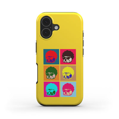 POP AFRO iPhone Shell Case