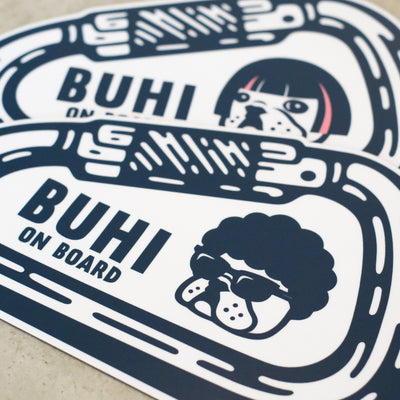 On Board Magnet Sticker