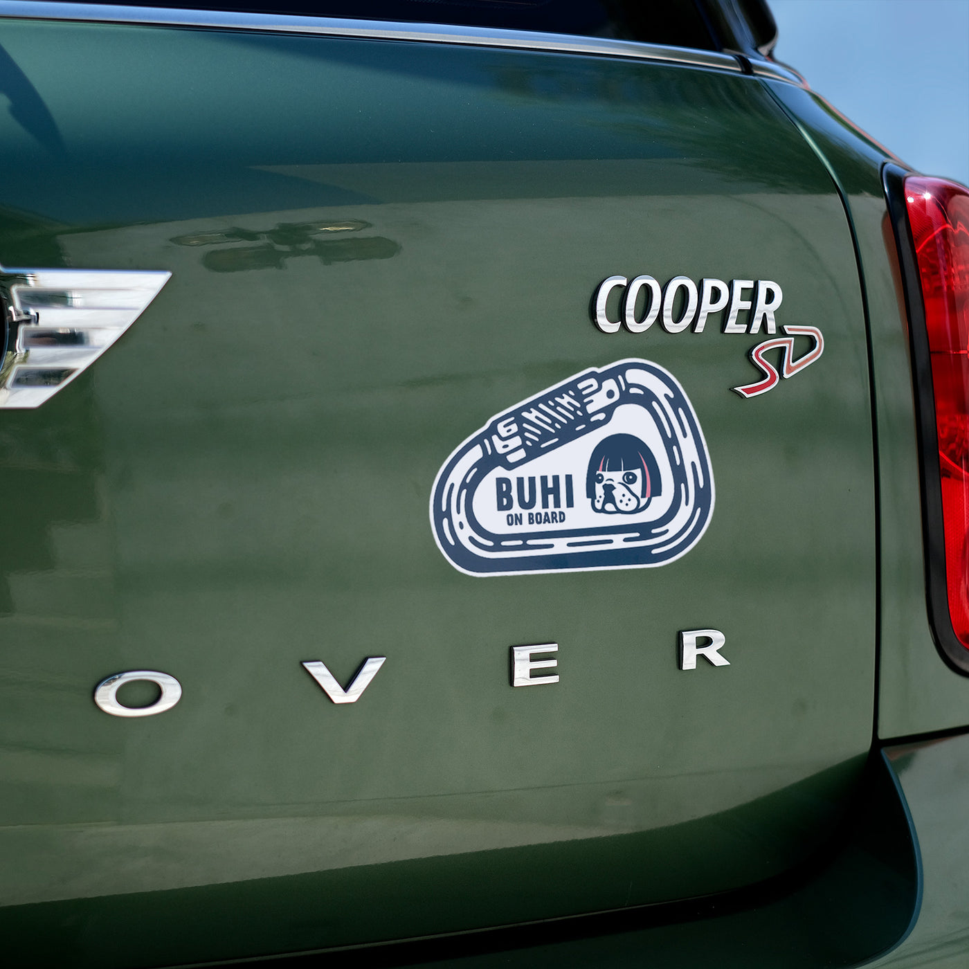 On Board Magnet Sticker